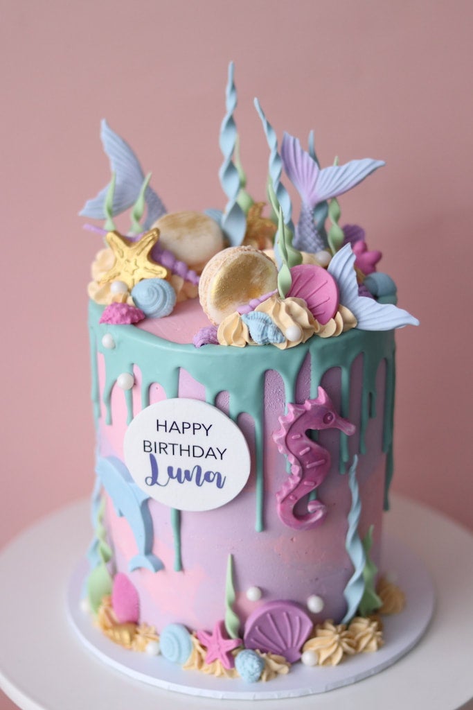 If You're Obsessed With Mermaids, You Need This Mermaid Cake-sonthuy.vn