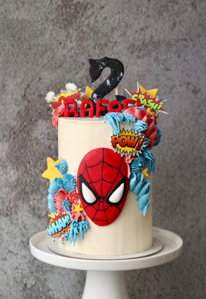 Amazing Spiderman Fondant Cake | Isfahan Sweets-cokhiquangminh.vn