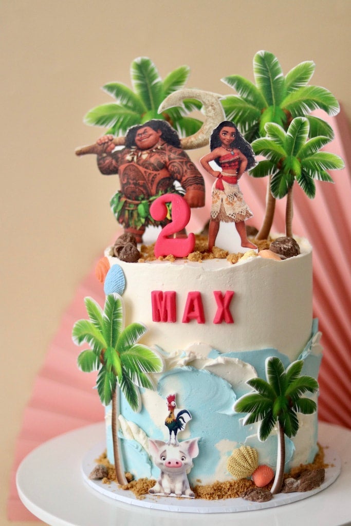 Moana Birthday Cake Ideas Images (Pictures)